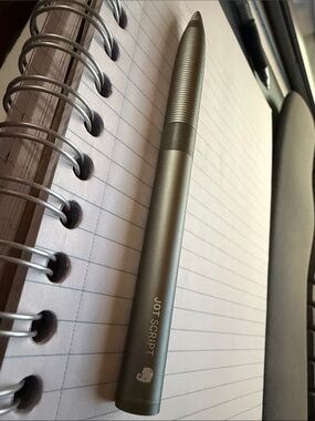 Jot Script Metallic Gray Precision Stylus for Home Office